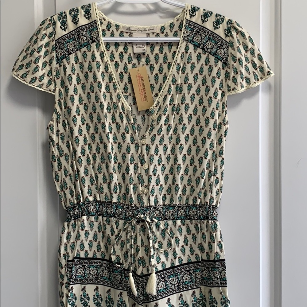 NEW AMERICAN RAG romper